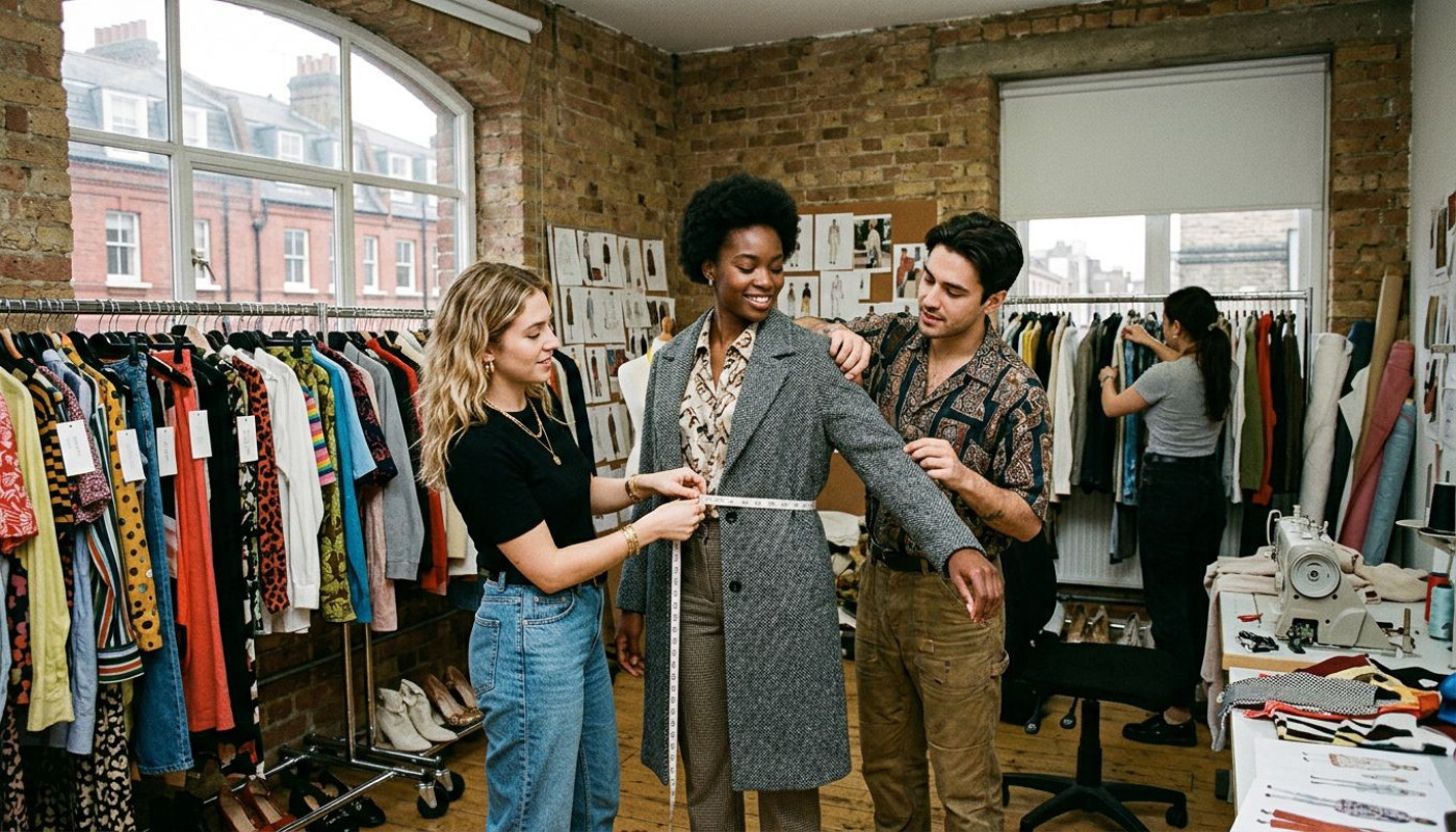 Le guide complet tailles US FR UK s'invite dans les coulisses de la mode londonienne